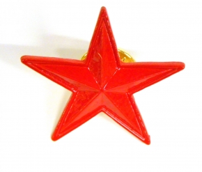 Pin Estrella Roja