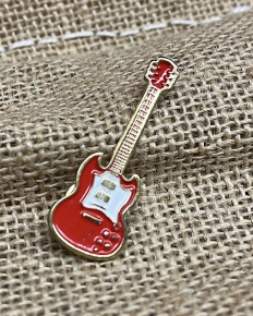 PIn red guitar