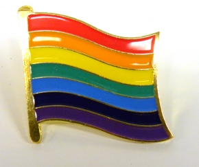 Pin Bandera Arco Iris