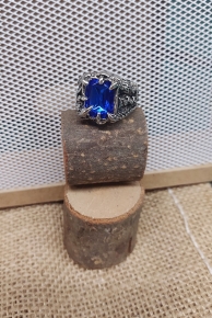 Anillo Dragn blue